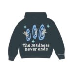 Broken Planet Market The Madness Never Ends Hoodie Navy